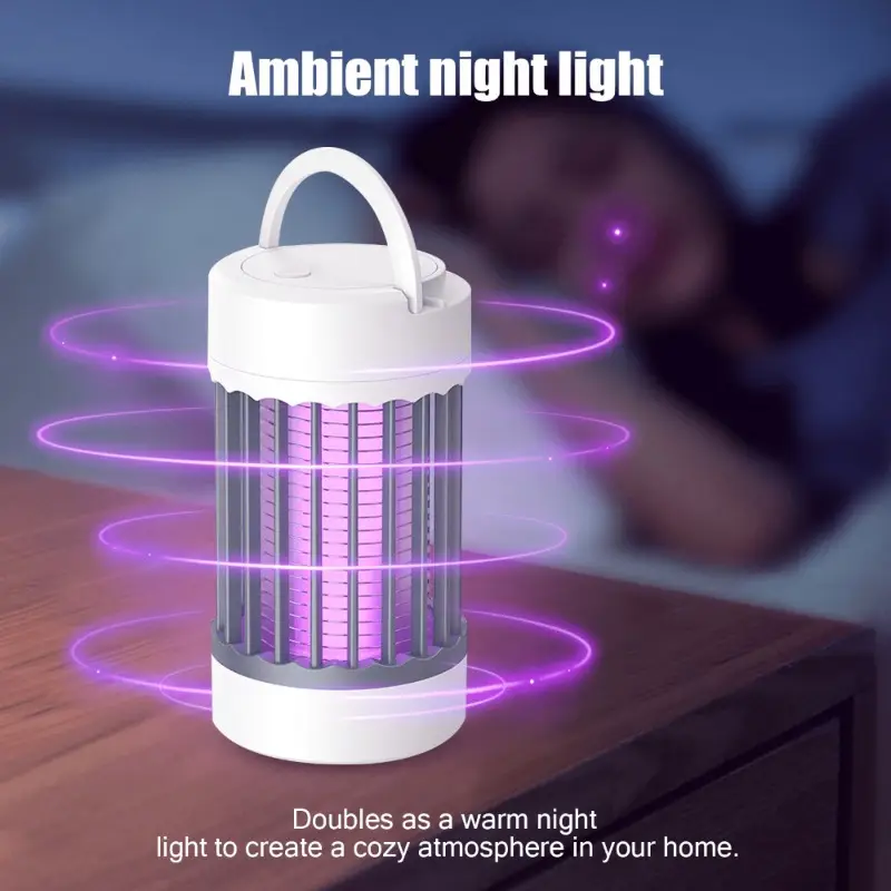 portable mosquito killing lamp dual purpose electric insect repellent in indoor and outdoor light mosquito essential for camping safety protection network of details 2