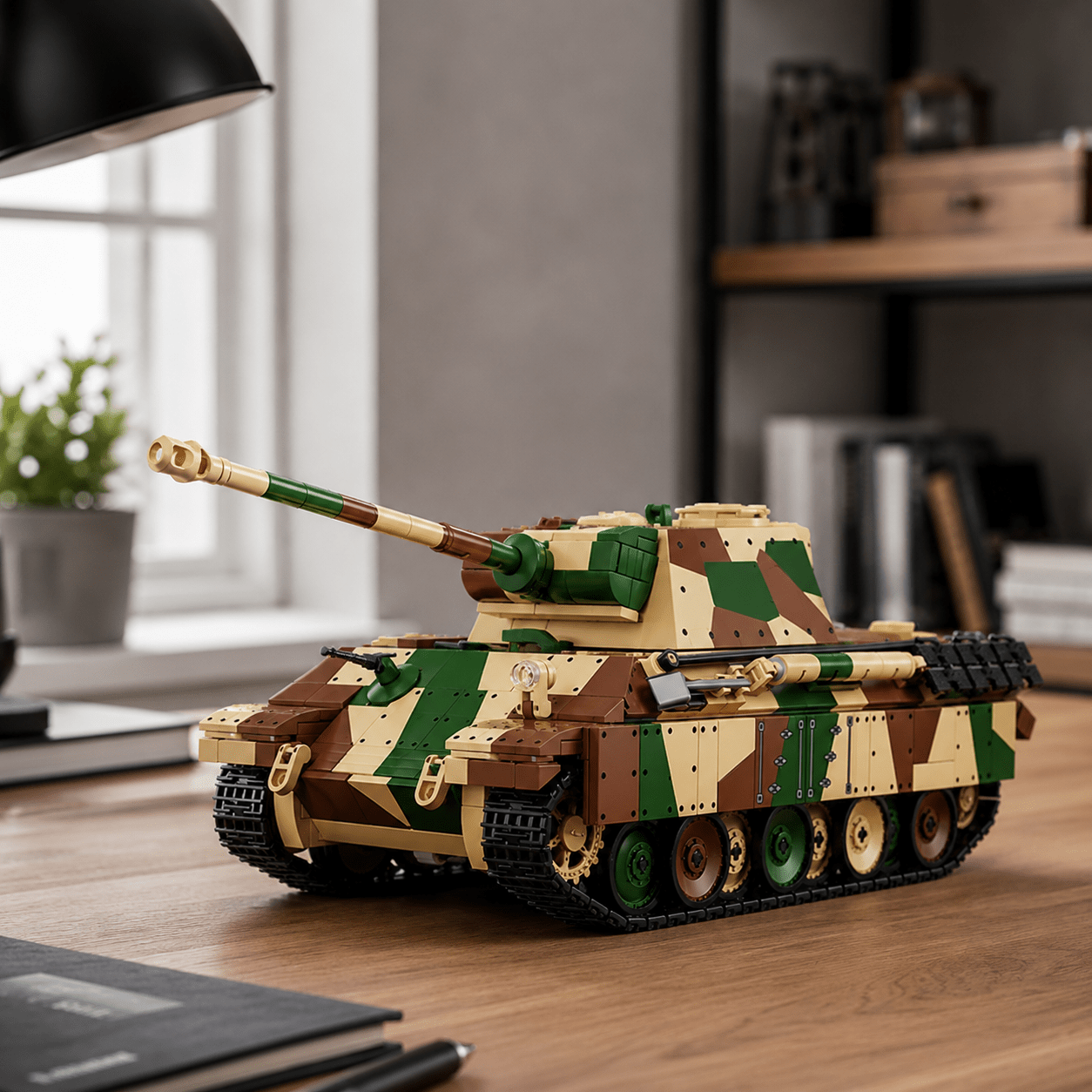 1926pcs TANK Detailed DIY Creative Building Blocks Toy Set