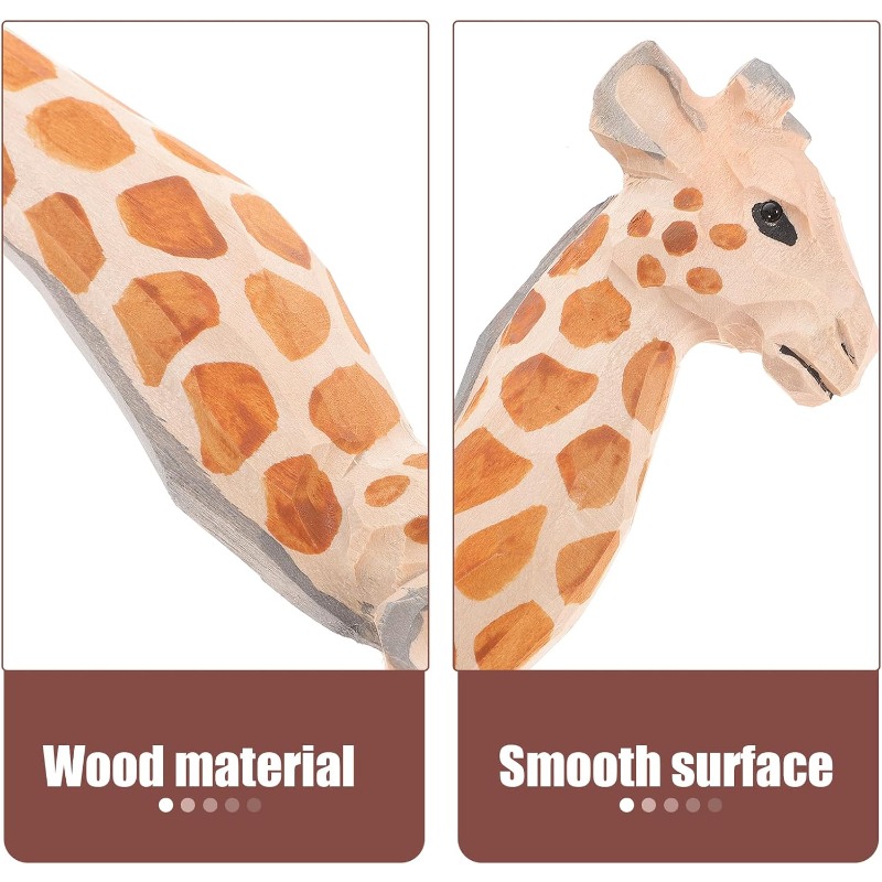 ergonomic giraffe shaped back scratcher massager 14 96 long portable wooden body relaxation tool with durable composite material multi functional for back head   hands body   ideal gift for adults seniors mom dad travel   Product details 5