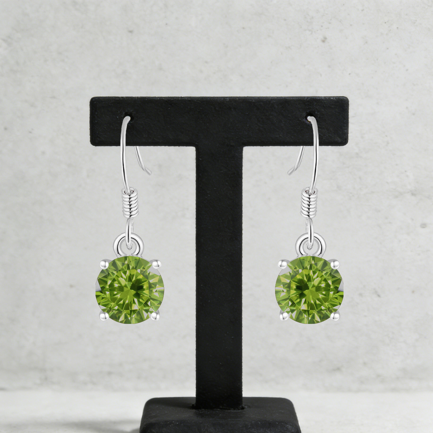Women's Minimalist Moissanite Earrings