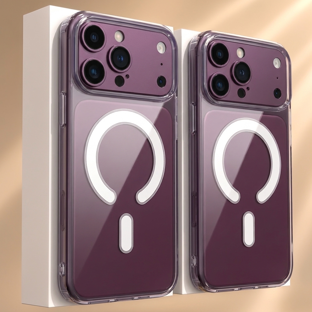 TEMU Phone Case: Transparent For For Iphone 18 Pro Max 18 Pro Clear Magnetic Cover