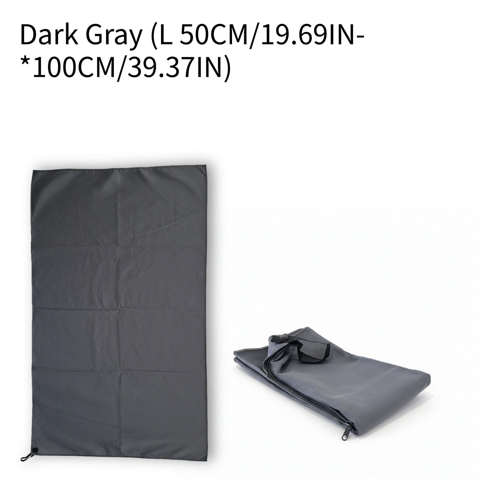 TEMU Microvezel Sneldrogende Badhanddoek, Zeer Absorberende Lichtgewicht Reishanddoek voor Douche Gym Zwemmen Kamperen, (1 stuks Zonder Opbergzak, 2