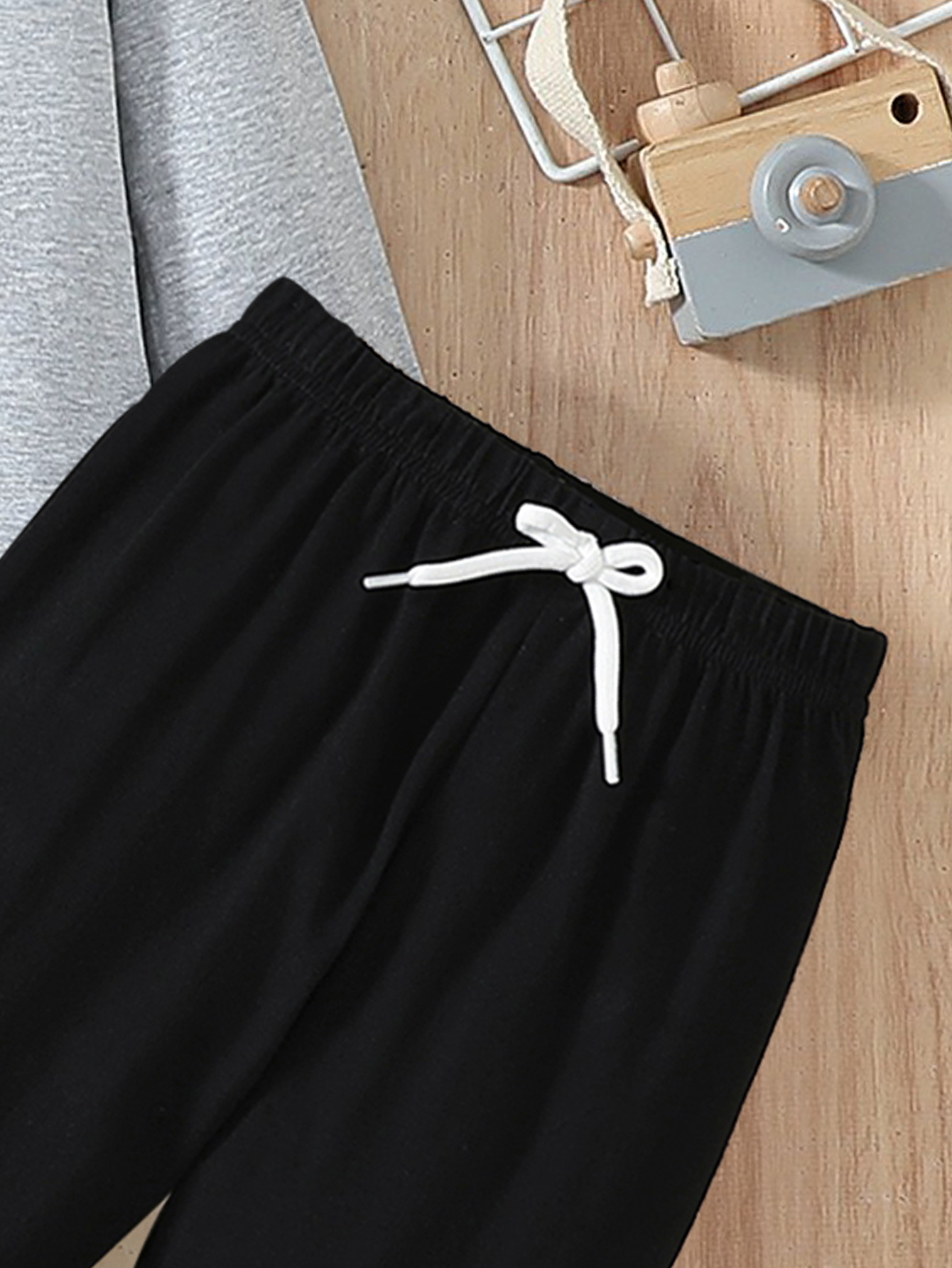 2025 New Trendy Drummer Print Boys' Casual Long Sleeve T-Shirt & Pants Set - Soft, Comfortable, and Stylish for Fall/Winter Outdoor Activities, Perfect for Outdoor, Baby Boy Outfit, Perfect for Outdoor