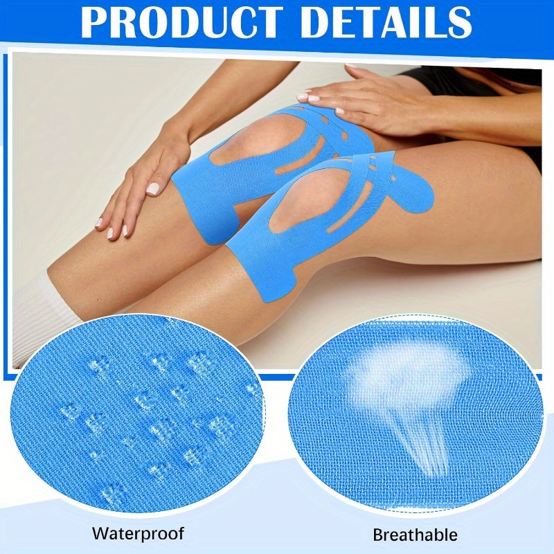 20pcs kinesiology tape knee tape precut waterproof sport - Temu