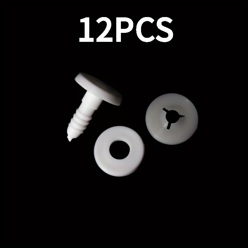 TEMU 15mm Plastic Safety Joint Set Suitable For Diy Limbs, Joints For Kittens, Puppies & - Durable Plastic Crafting Tools For Handmade Projects,