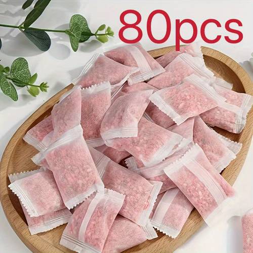 80pcs rose fragrance long lasting scent suitable for moisture absorbing bag air suitable for home use