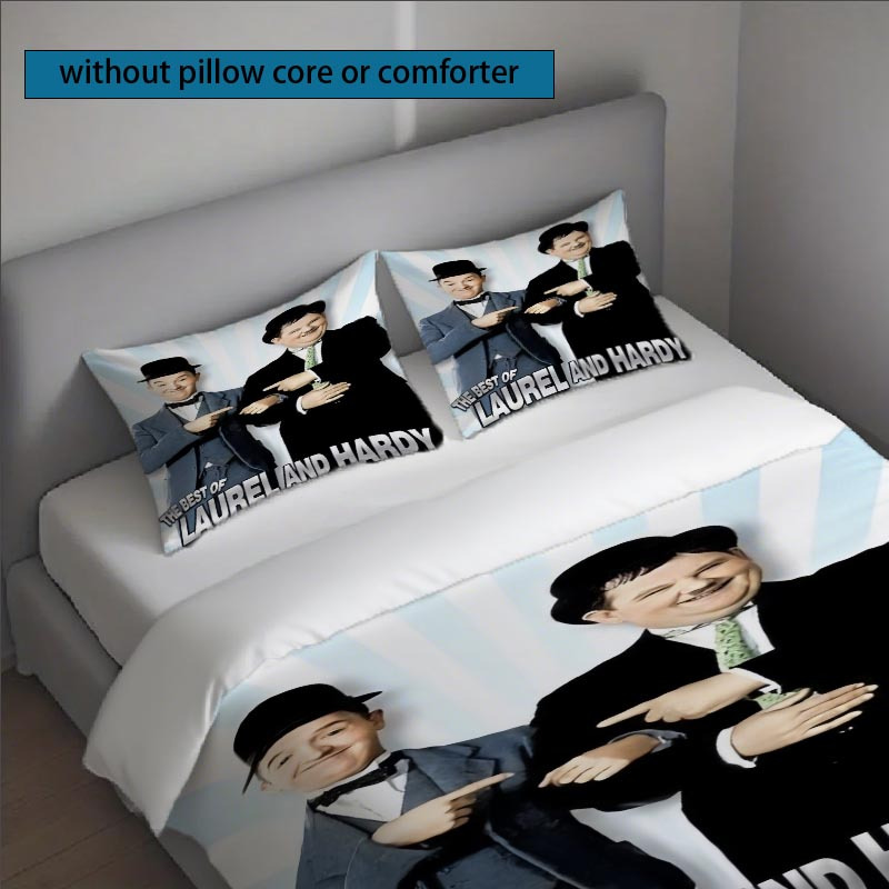 TEMU 3pcs And Promotional Poster Duvet Cover Set - Bedding, 3pcs Duvet Cover Set, Ideal For Bedroom Decor, Suitable For , Machine Washable, Zipper