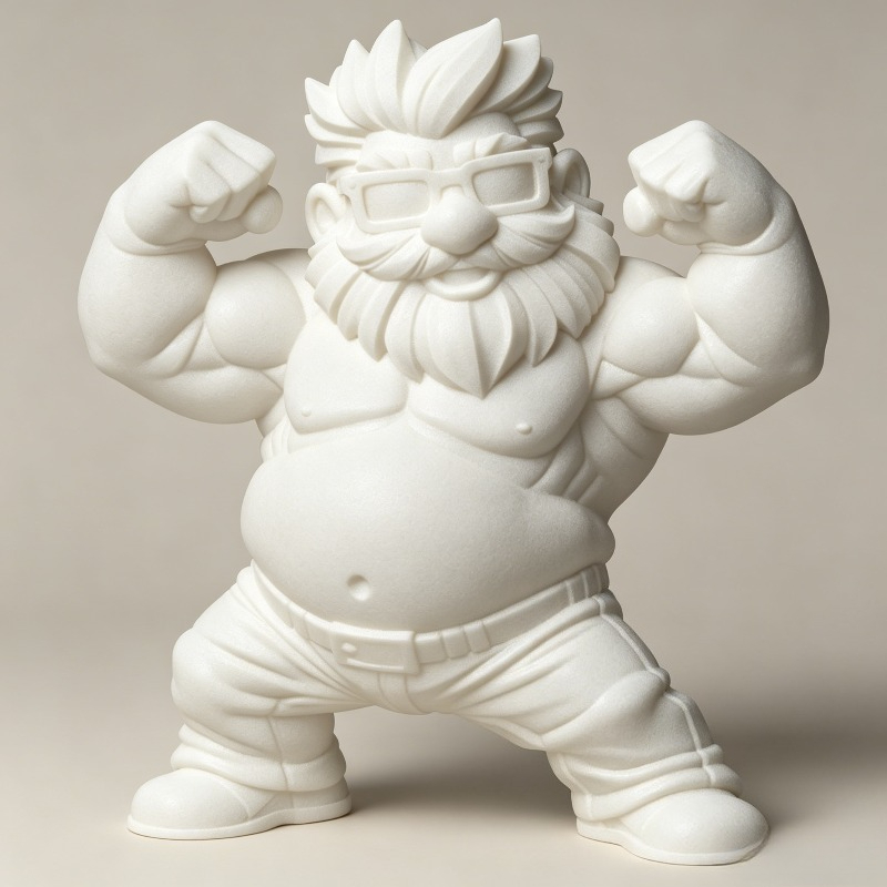TEMU 1pc - Mini Bearded Statue Ornament, A Decoration, Ideal As Gifts For Easter, Valentine's Day, And Other Festivals. Suitable For Indoor And