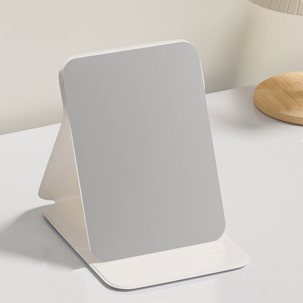 Cute Cat Standing Vanity Mirror with Portable Stand