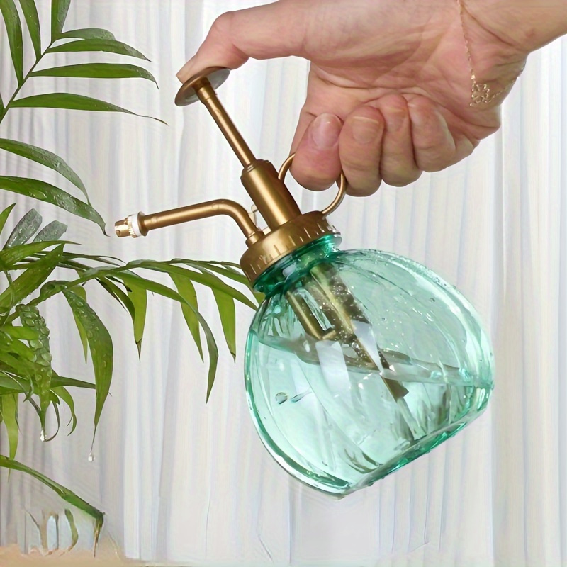 TEMU One, Watering Vase Pumpkin Sprayer Watering Can Spray Bottle Plant Watering Pot Gardening Watering Can Tool, Adjustable Watering Can, Household