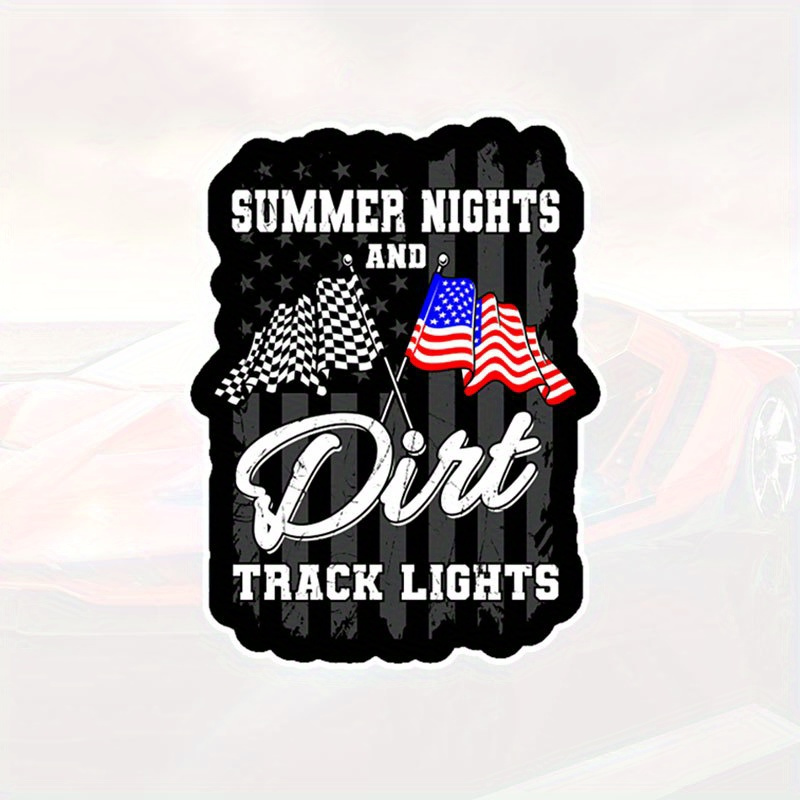

Lights Racing Car Stickers - Pvc Decals For Laptops, Water Bottles, Motorcycles & More
