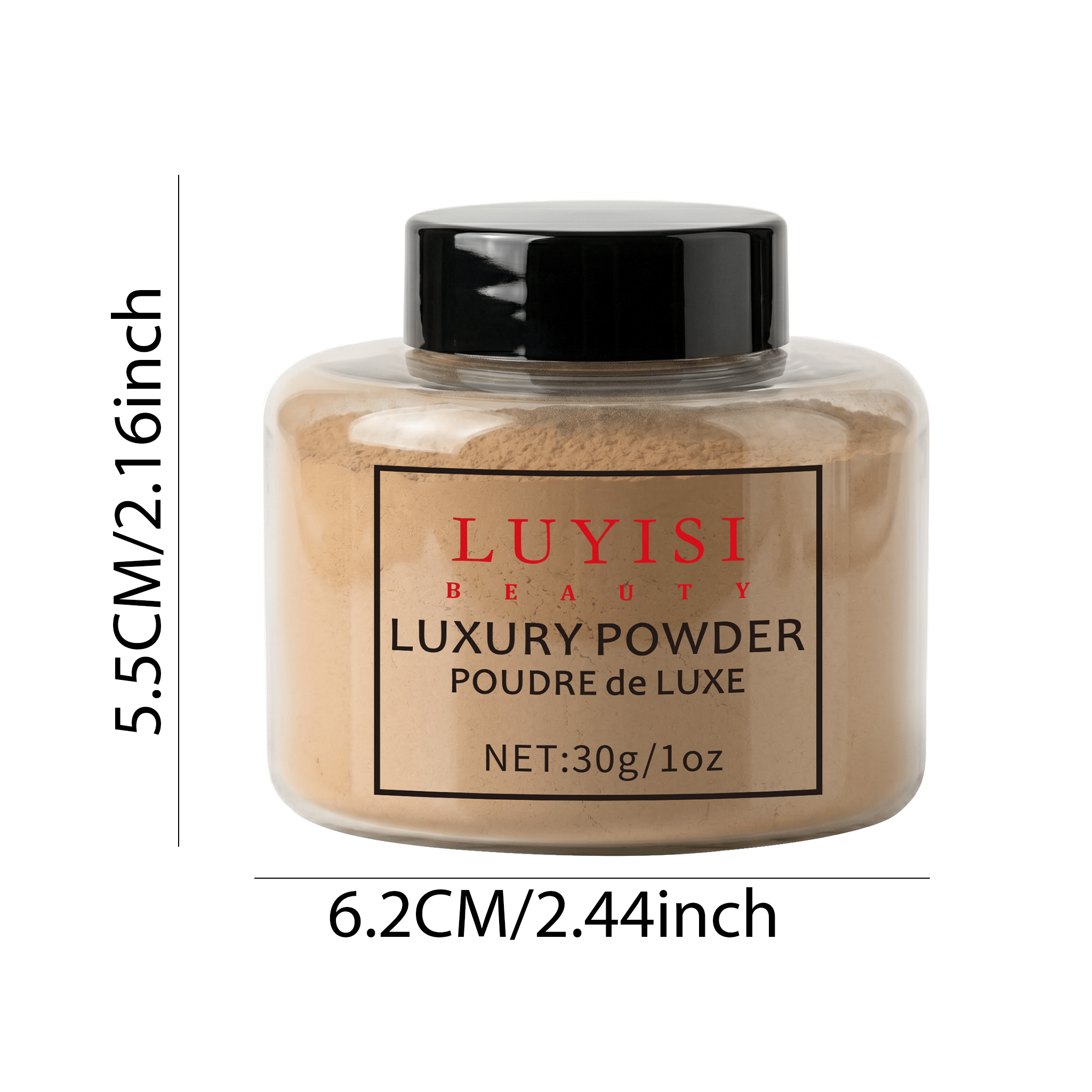 translucent loose setting powder face makeup baking powder matte end oil control long lasting lightweight   free blurring pores smooth flawless waterproof sweatproof creaseless no   professional cosmetics beauty gifts for women Product details 4
