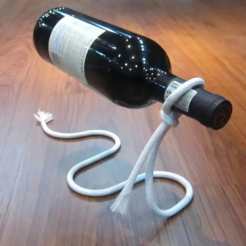 Magic Suspending Rope Wine Holder 21 f43321233218432bbfec2f6b25fa5996 goods