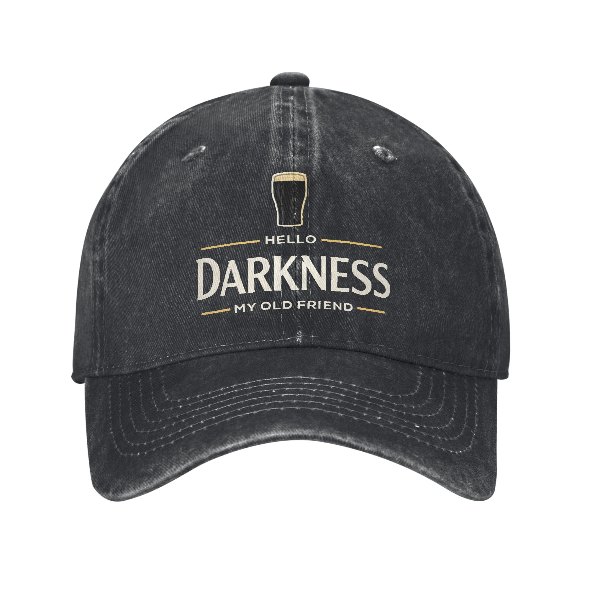TEMU Hello Irish Beer 's Day Washed Baseball Street Style Unisex-teens Tennis Skate Caps