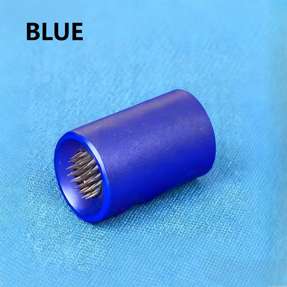 E-shop 2-in-1 Pool Queue Tip Reparatur Werkzeug - Form- & Schleifhammer, Robuste Aluminiumlegierung, für Billard Snooker (Blau/Golden/Rot/Schwarz)