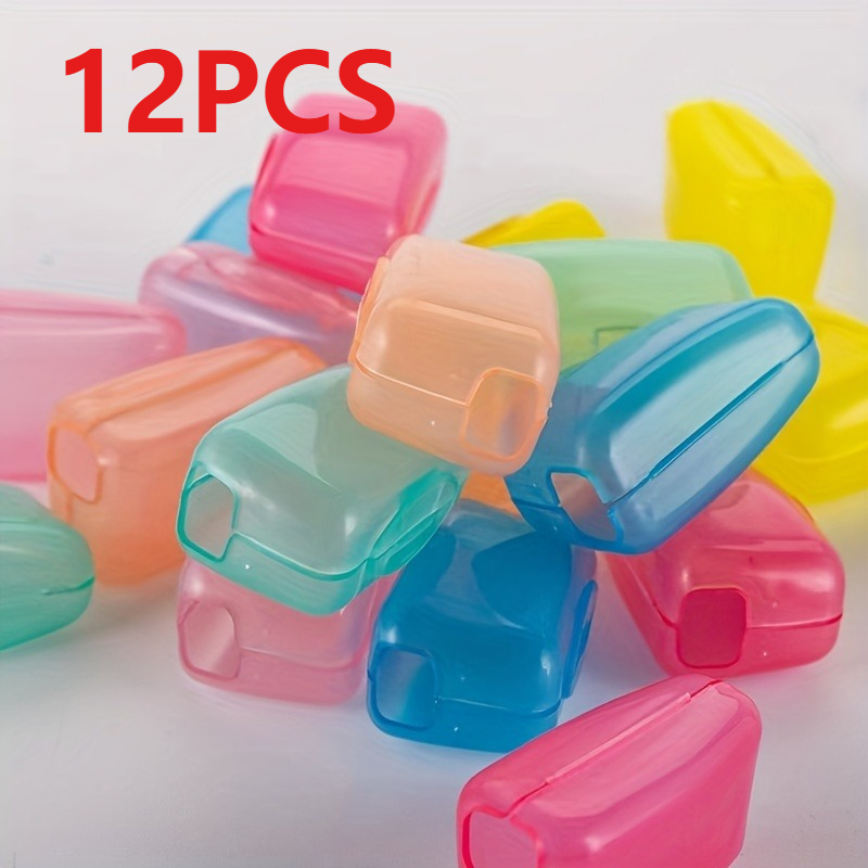 TEMU 12 protège-têtes de brosse à dents, étuis de pour têtes de brosse à dents, étui à brosse à dents portable, brosse à dents : votre brosse à dents