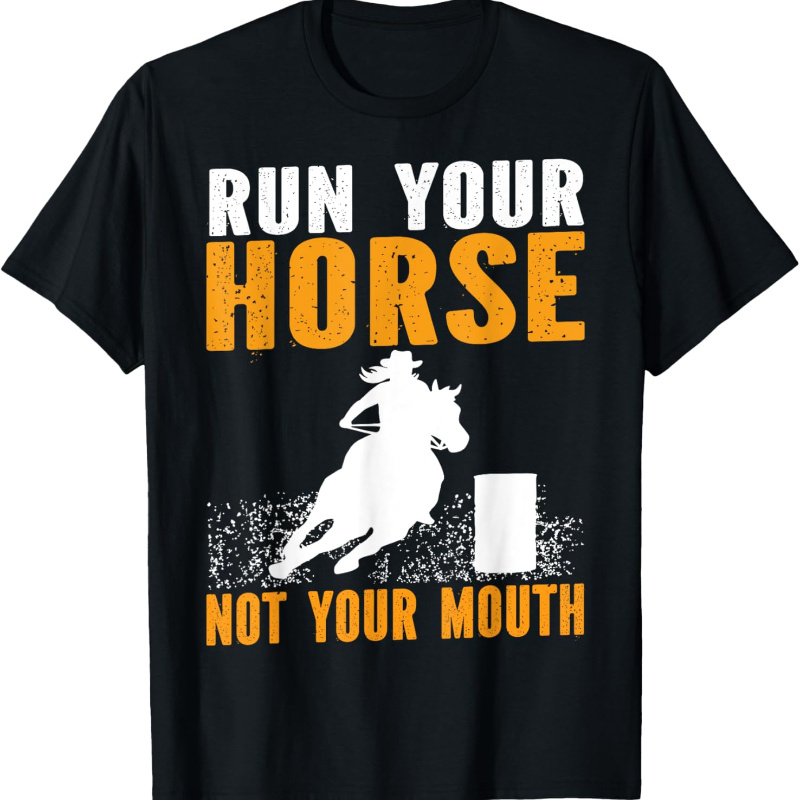 

1pc Ewhhorse Printed T-, 100% Tee Slight , Adults