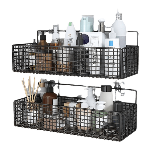 1pc wall mounted storage baskets bathroom organizer shelves no drill bathroom vanity shelf rustic bathroom toilet storage rack bathroom accessories non toxic no battery required shelves