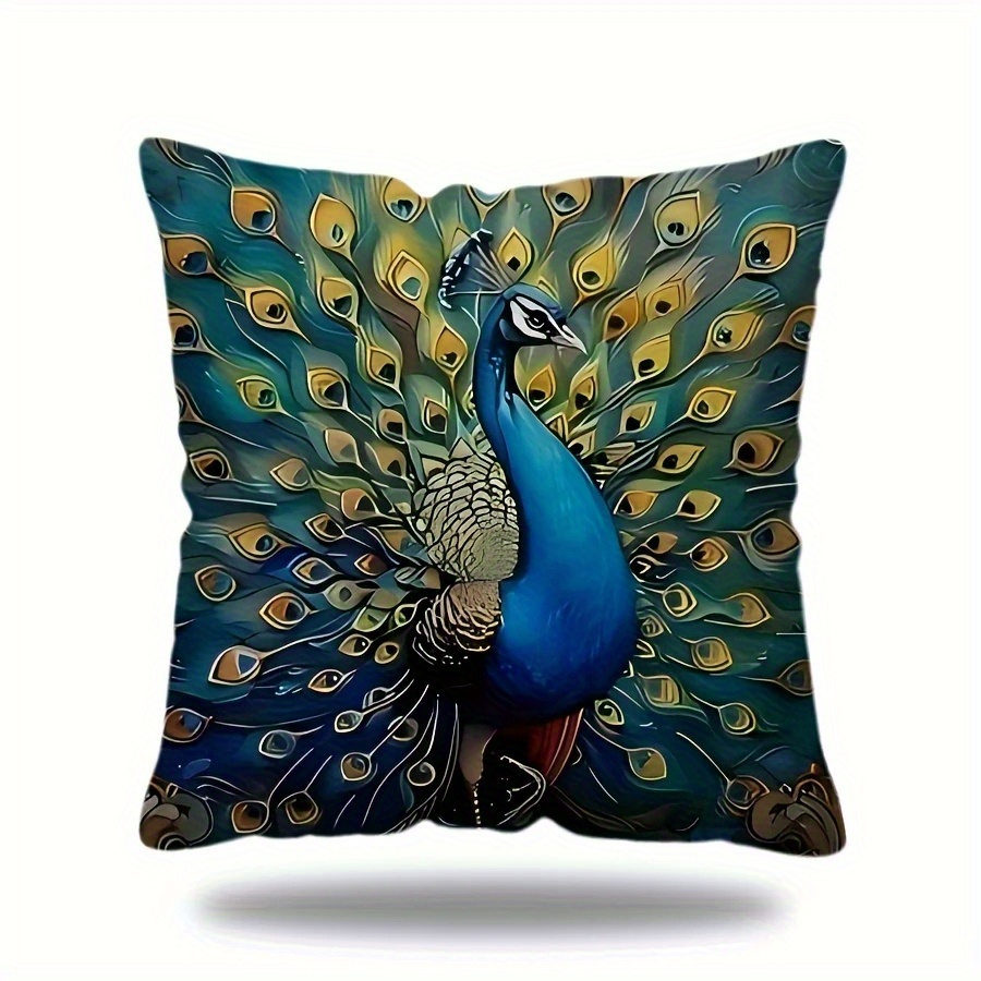 4pcs vibrant   plush pillow covers double sided   zipper closure machine washable polyester ideal for daily use special occasions like valentines mothers day   halloween thanksgiving christmas decorative pillows Product details 4