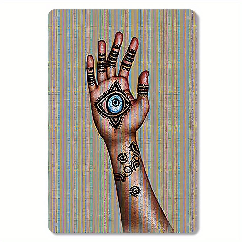 eye tattoo on hand sold on Temu United States