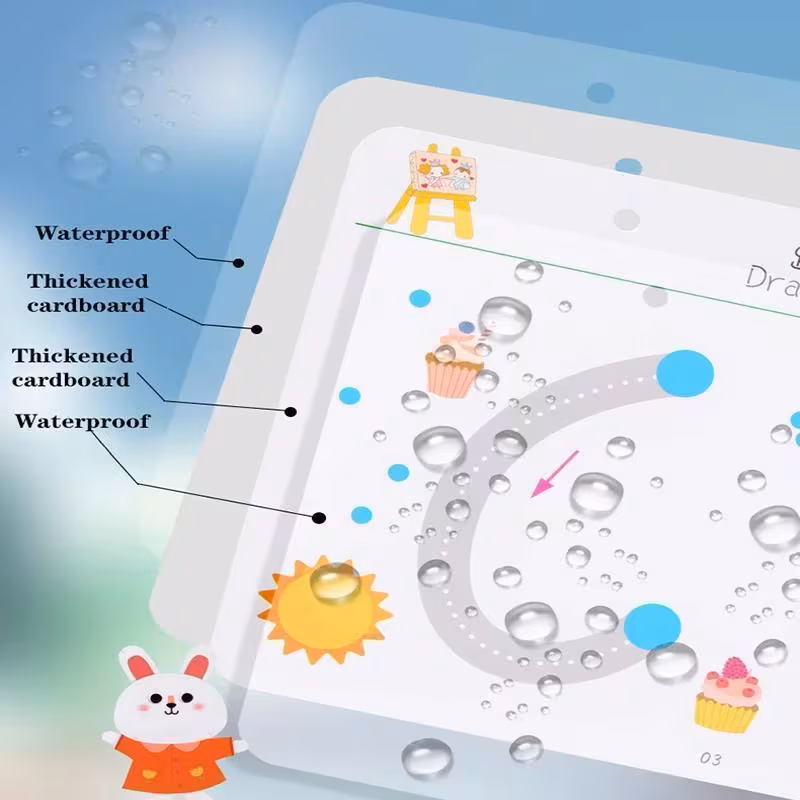 pre school exercise book for children fun tracing and writing activities for learning and practising ready for pre school magic exercise text set 96 reusable pages Product details 10