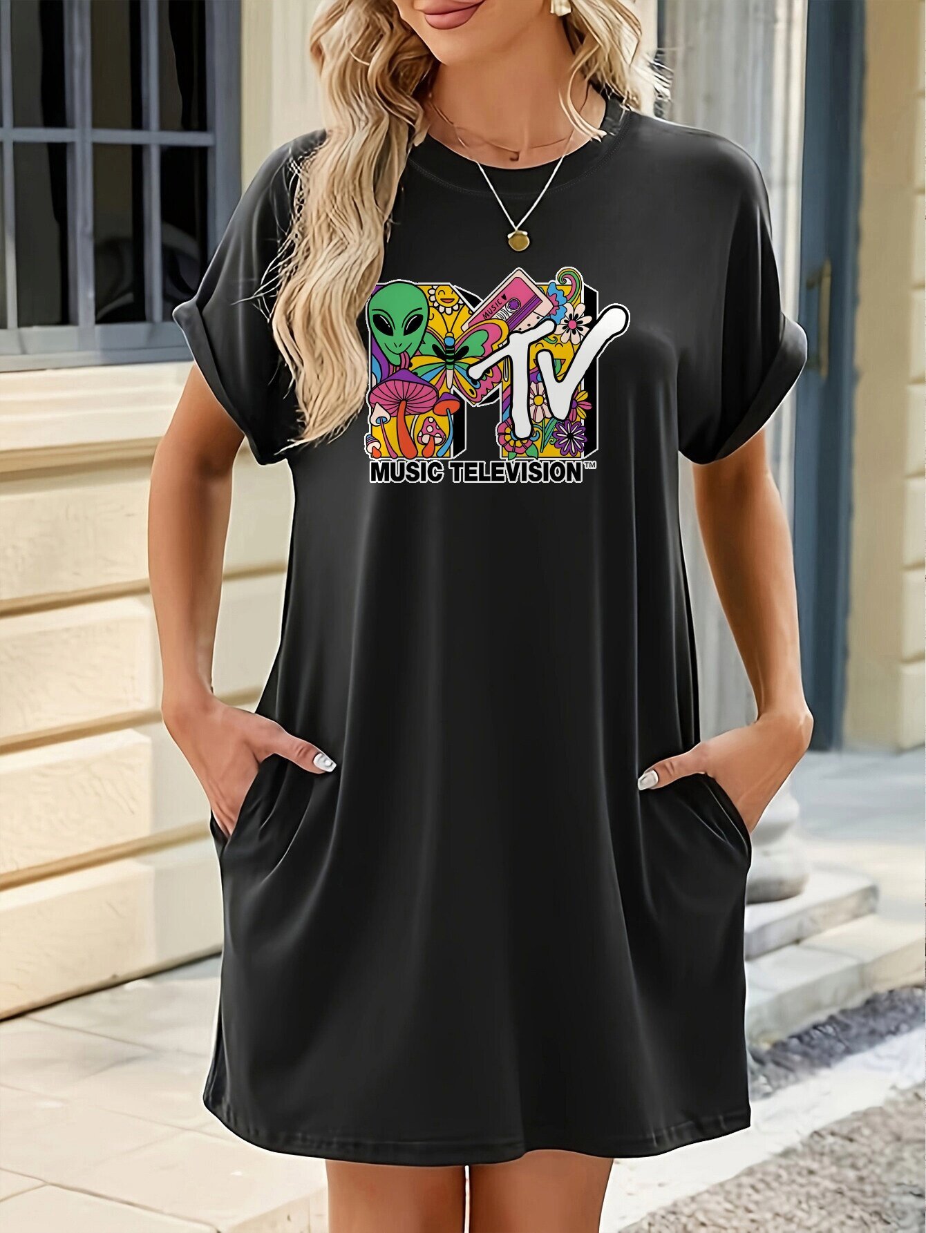 t shirt dress sold on Temu United States