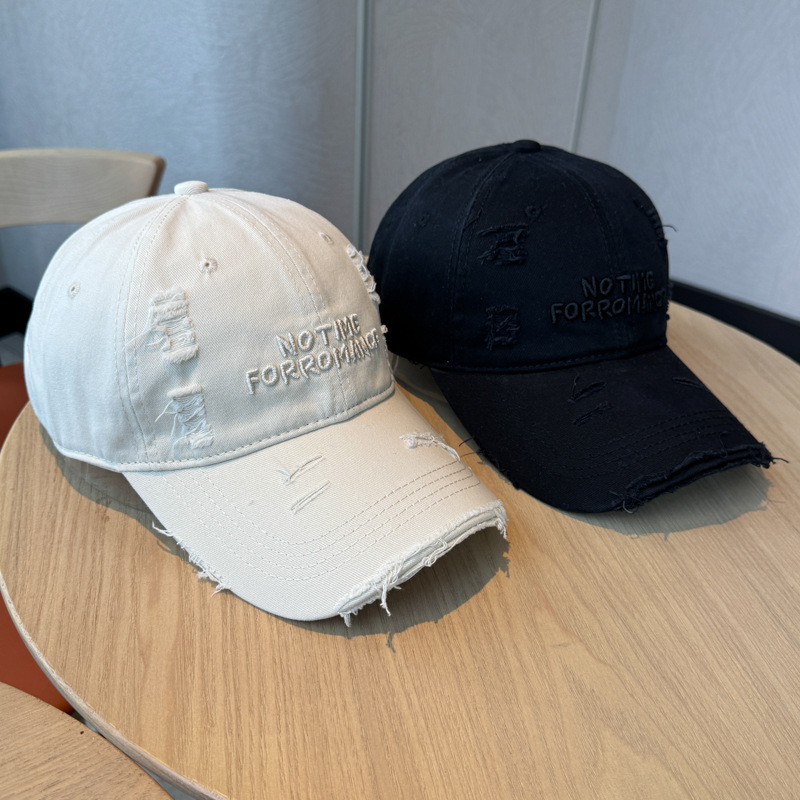 4pcs Set Unisex Letter Embroidered Baseball Cap with Sweatbands
