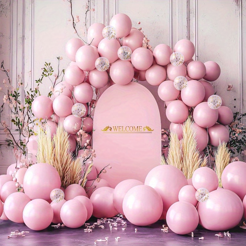 TEMU Syncfun 150pcs Balloons, Different Sizes 18 12 10 5 Inch Latex Balloon Arch Kit With For Birthday Party Graduation Wedding Holiday Decoration