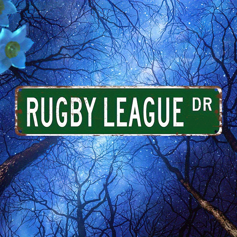 TEMU 2d Flat, 2d Flat Vintage League Wooden Sign - Large 16x4 Inches 40x10cm Vintage Sports Decor - Rustic Style Wall Art, Suitable For Man Caves,