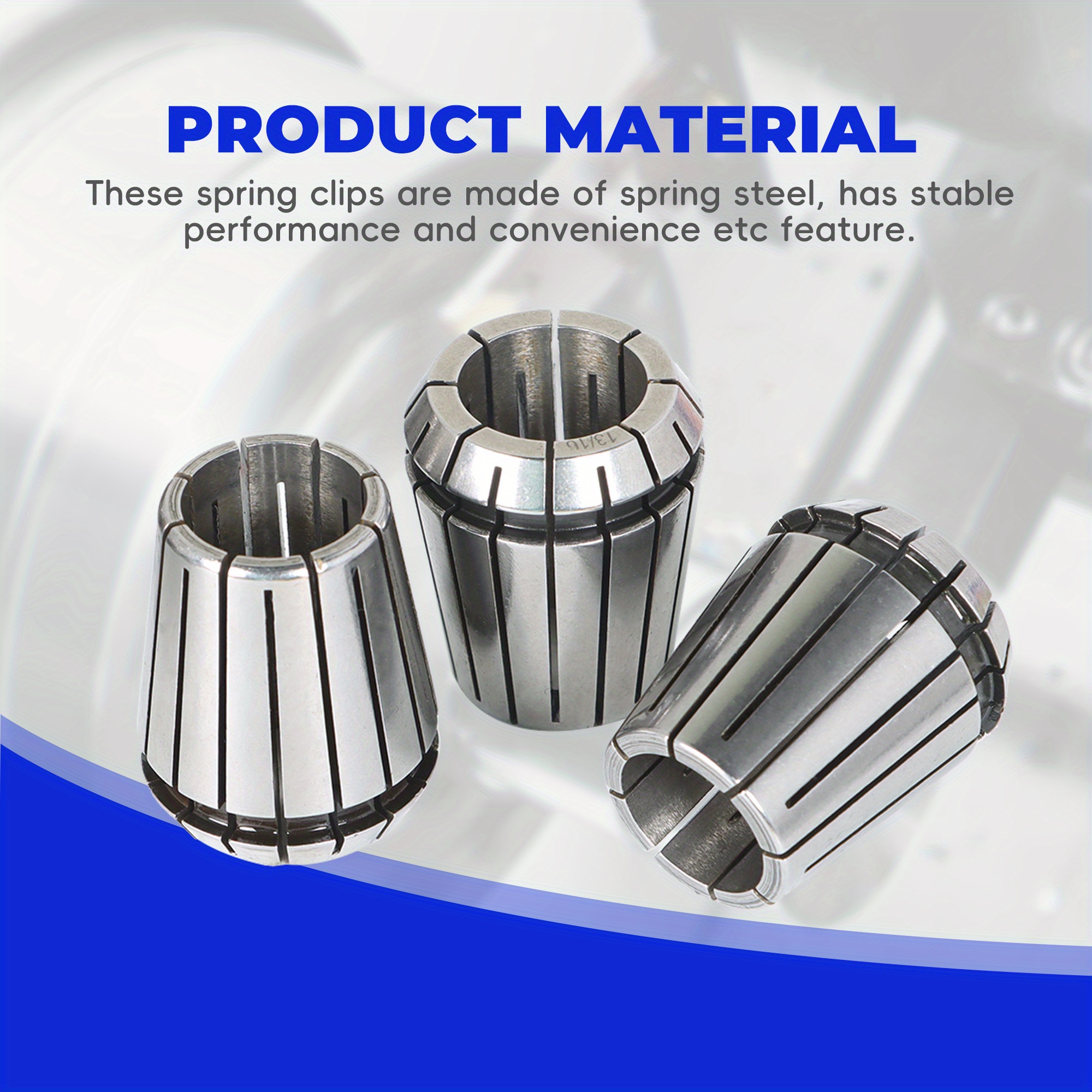 TEMU 25pcs Collet Set Er32 Spring Collet Chuck 1/ 16-13/ 16 Inch For Cnc Engraving Machine And Milling Lathe