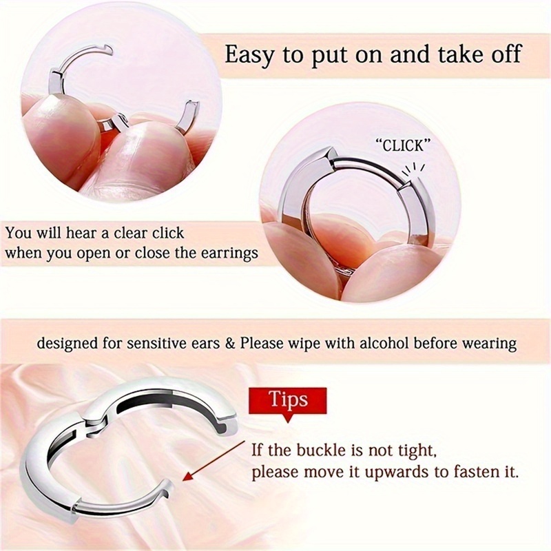 Women's Minimalist Elliptical Overlapping Stone Stud Earrings
