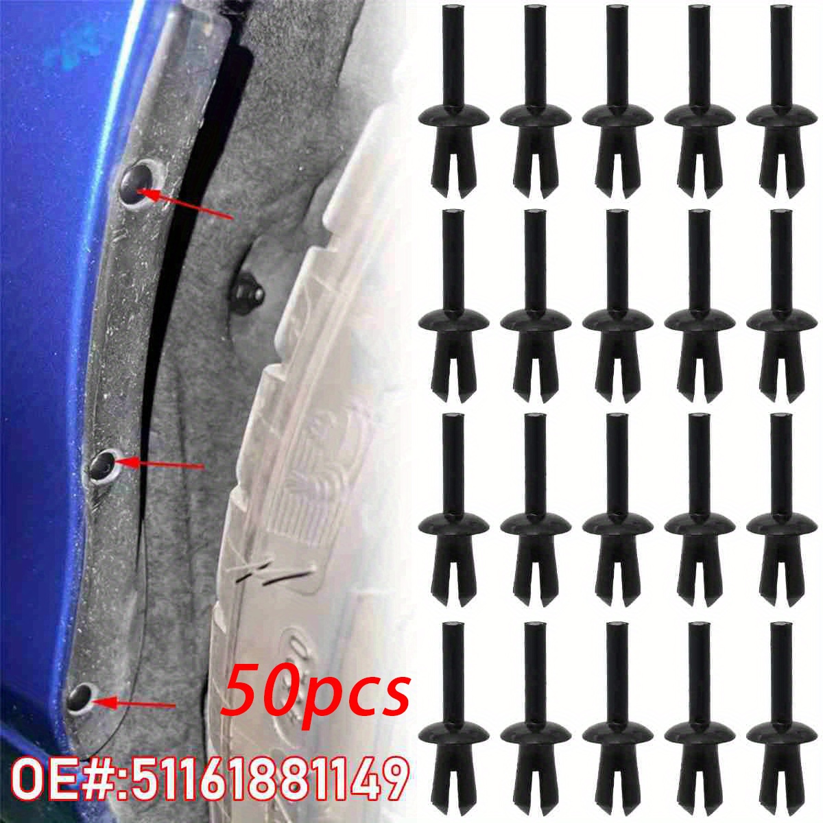 E-shop Passend für BMW E90, E91, E92, E93, E46, E36, E39, E34, X1, X5, X6, Z1 Z4, usw. Türkantenleiste Radnabe gebogene Innenverkleidung