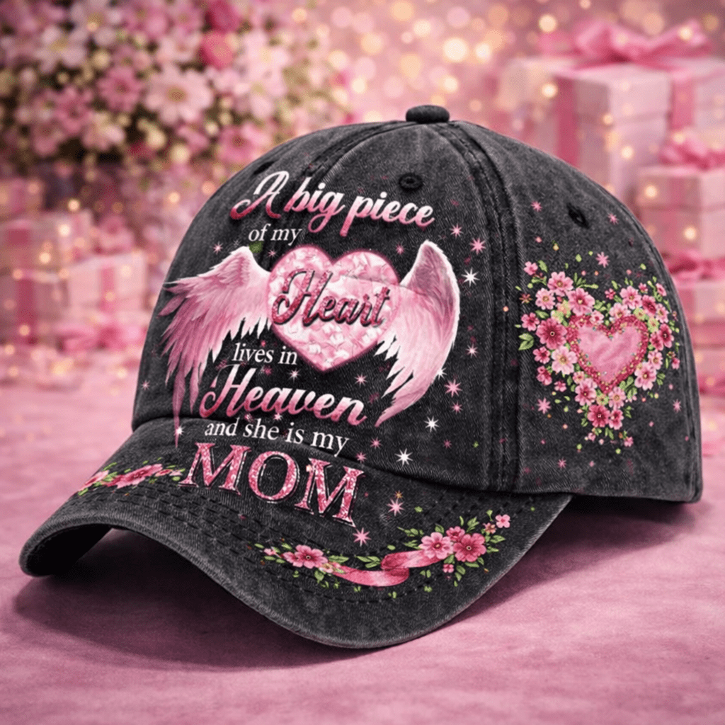 TEMU A Big Adjustable Baseball - Pink Winged Themed Gift With Collectible Value, Perfect For Memorial Wear