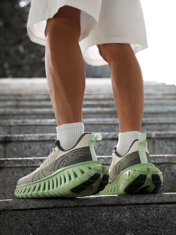 [sneakers] Men'S Outdoor Trail Running Shoes | Breathable, Lightweight, Shock-Absorbing, Fabric Upper & Sole, Lace Closure, All-Season, Casual & Sports Style - N·Hot
