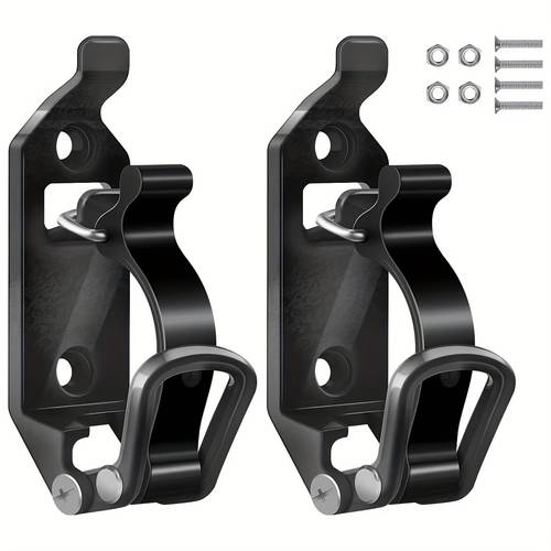 2pcs shovel axe release and clip resistant flexible attachment for trucks boats off road vehicles