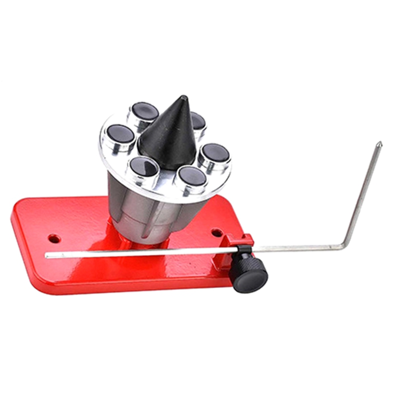 Image of Blade Balancer Replace For 339075b Lawn Mower Blade Balancer Magnetic Wall Mount 42-047 Red