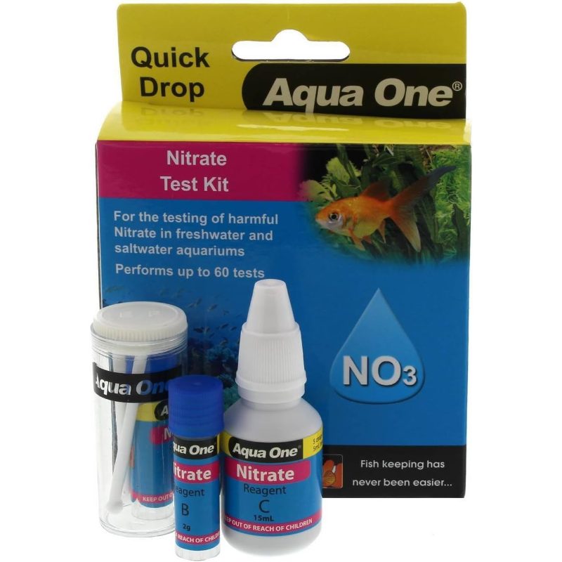 Aquarium Nitrate Kit NO3 Quick Drop 92055 Fish Aqua One