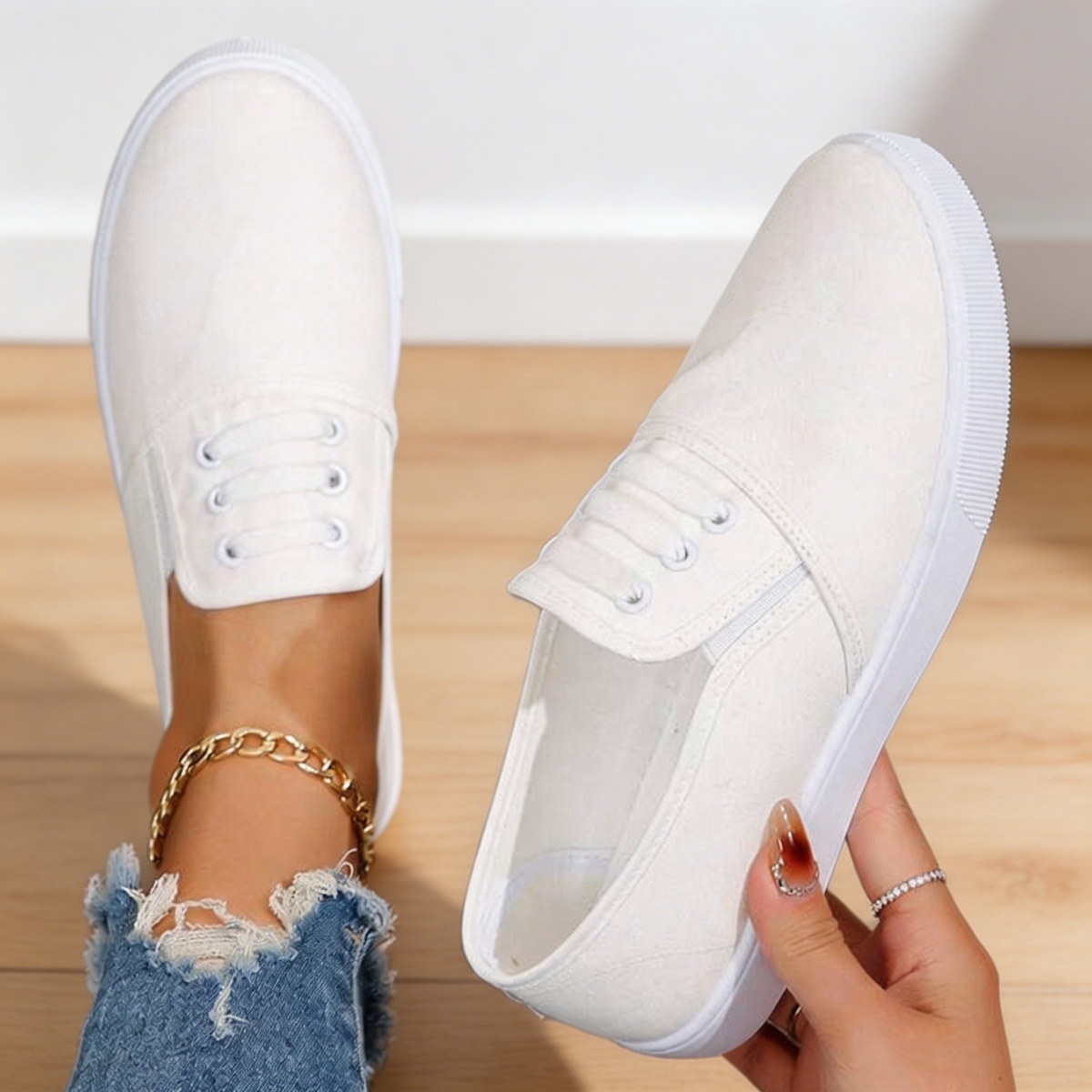 TEMU Vintage-style Women's Shoes With A Rounded Toe Design That Showcases A , Highlighting And . An For Autumn, Enhancing The Overall Look With A