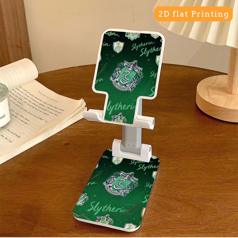 TEMU 1pc Nice Slytherin Foldable Phone Stand, , Compatible With Phones And Tablets, Phone Stand | Design, Perfect Gift For Halloween Or