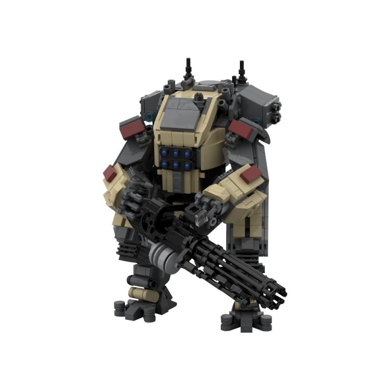 Image of 915pcs Heavy Mech Building Set - Legion Robot - Detailed Combat Walker - Adult Collector Display - Game Gift