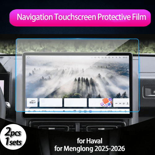 navigationspekskärmskyddsfilm/hd-skärmskydd/enkel installation/fingeravtrycksavvisande, repskyddande/lämplig för menglong 2025-2026