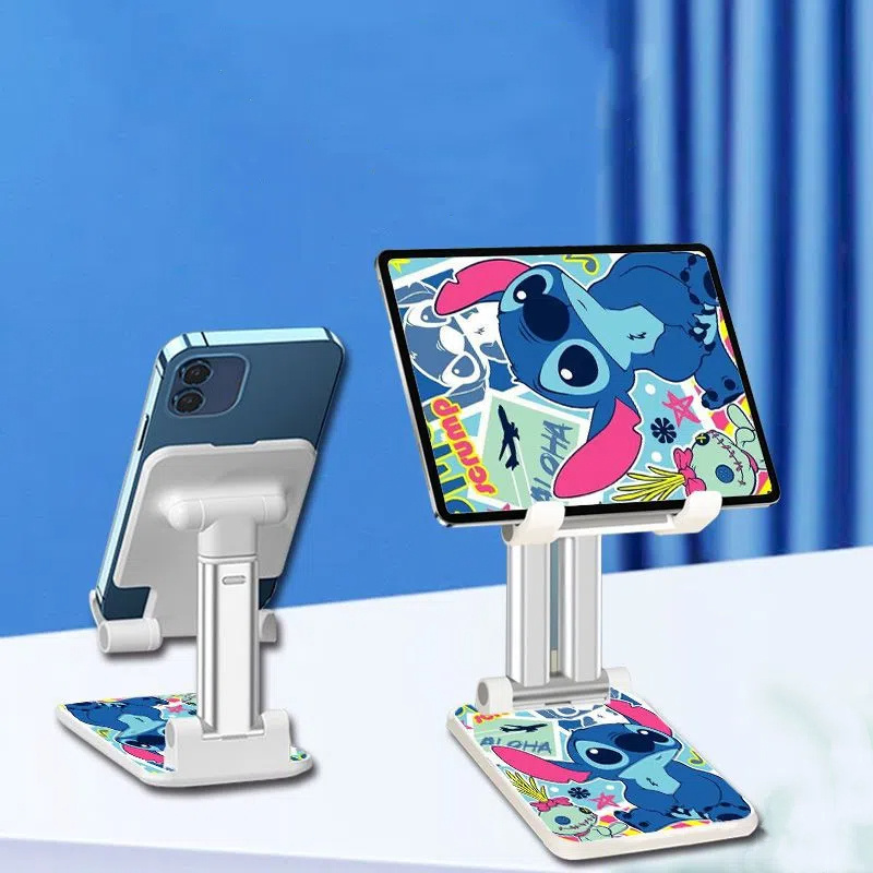 1pc Anime Cartoon Foldable Phone Holder, ABS Plastic Retractable Cell  Phone Stand, Cute Desktop Accessory for Broadcasting, Non-Waterproof  Support