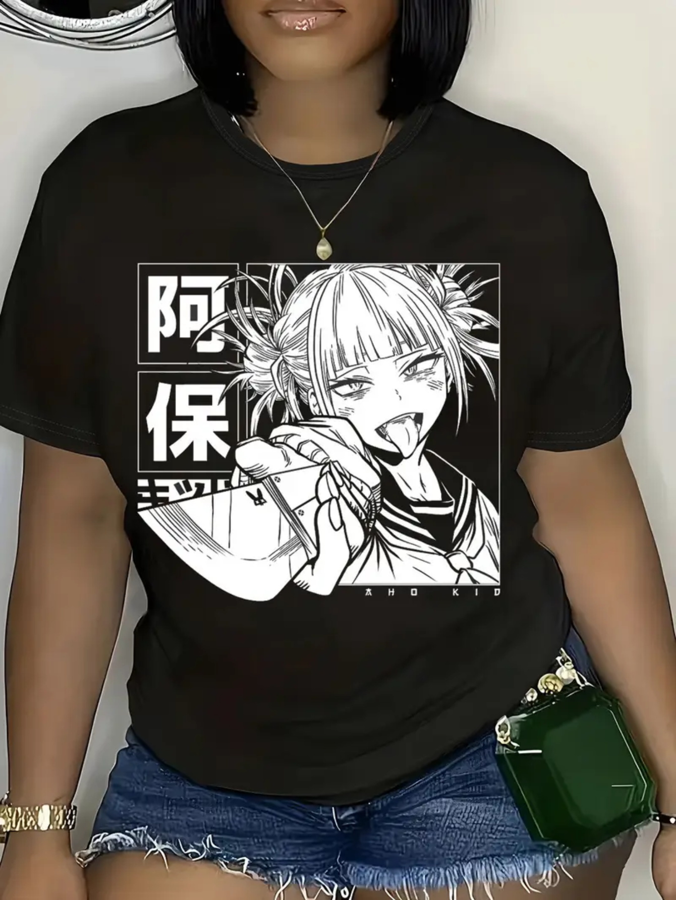 Anime Noir: A Stylish Take on Black and White Apparel