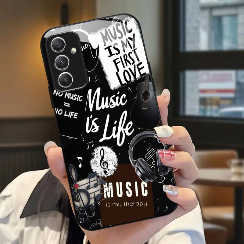 TEMU Phone Case: Glass Textured Phone Case Compatible With S25 Ultra/s24/s23 Plus/s22 Fe/s21/s20 /a55 5g/a54 5g/a35 5g/a25, Christmas Gift, New Years