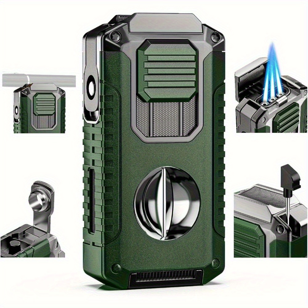   Fire Starter & Igniter with Draw Tool & Stand - Refillable Windproof Lighter for  /Cigarettes, Compact Portable Design with Ergonomic Grip, Safety Lock &   Operation, Gift Box Included (No Electricity/Refills) - Ideal for Outdoor, Business & Personal Use, Outdoor Fire Starter, Windproof Lighter,   Refillable, Wind Proof Lighter, Refillable  ,   Jet Flame,   Refillable,  , Unique  , Lighter For