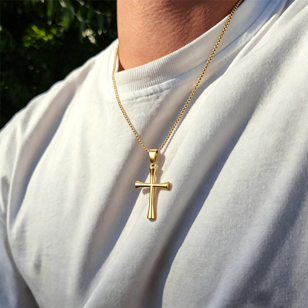 Western Hip-Hop 316 Stainless Steel Pendant Accessory Necklace
