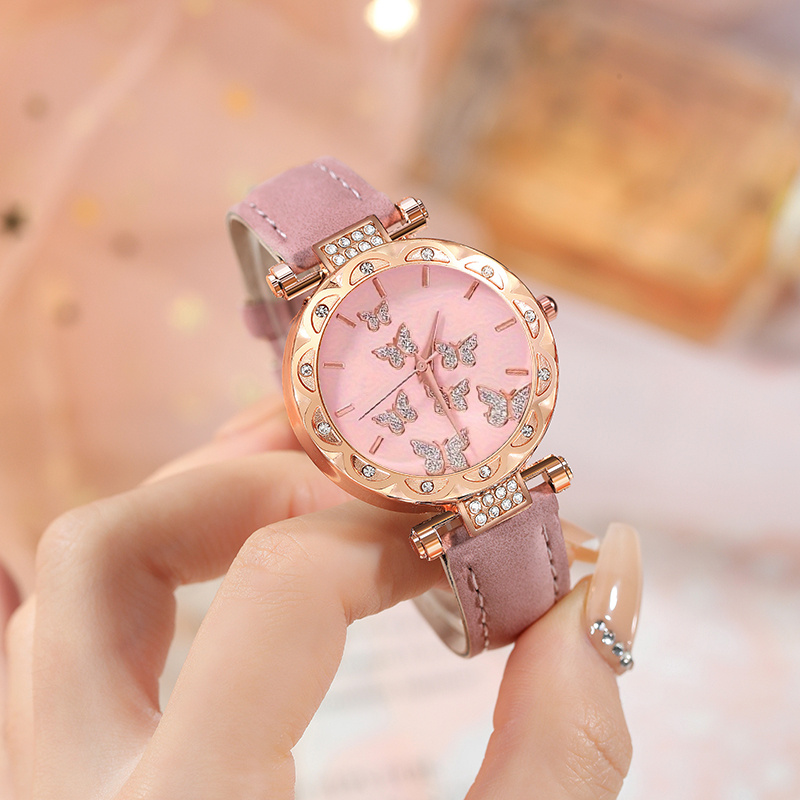 delige dames imitatie leer kwarts horloge Temu Netherlands