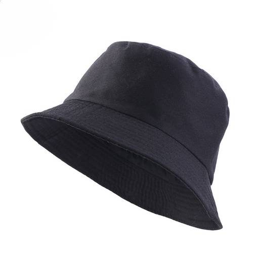 new solid color plain reversible bucket hat unisex sun hat wearable on lightweight foldable hat suitable for outdoor travel and daily wear