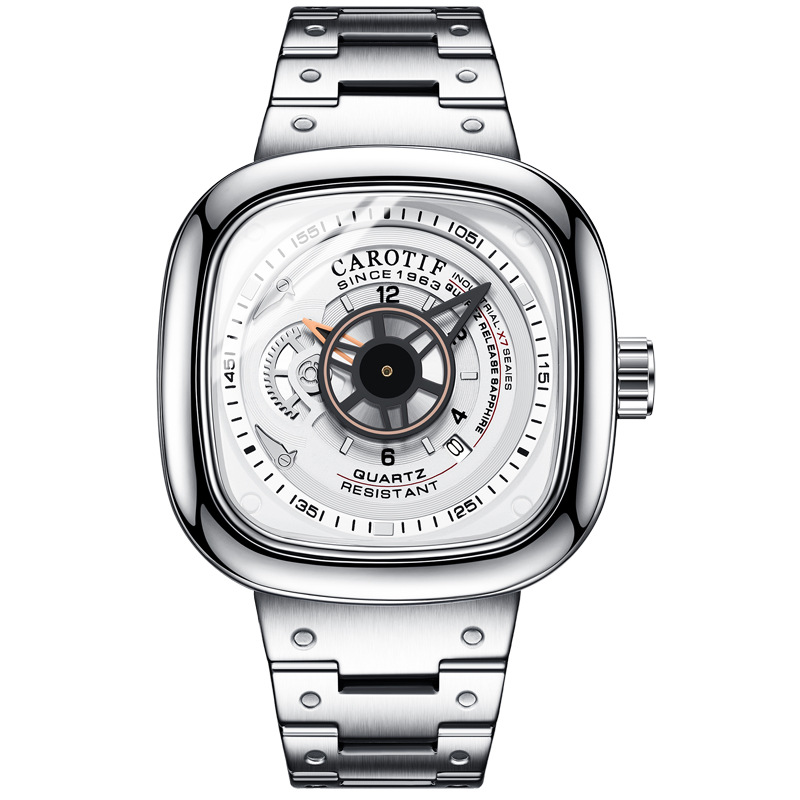 TEMU Quartz Watch, Men' Fashion Watch, Waterproof Watch, Calendar Watch, Stylish Watch