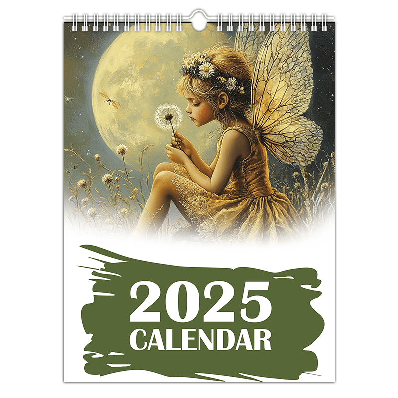 

2025 Flower Wall Calendar - 12-month Paper Planner For Office & Personal Organization, Perfect Gift Idea